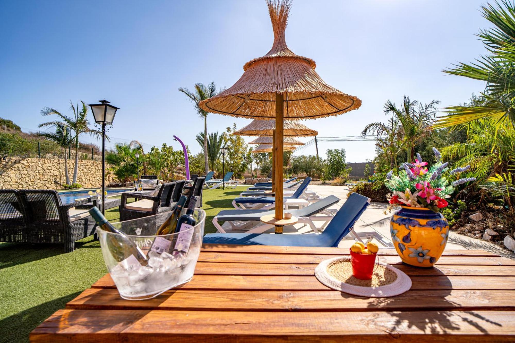 Villa Adelina En Turre, Almeria, Villa De Lujo Con Piscina Privada Cerca De Las Playas De Mojacar Eksteriør bilde