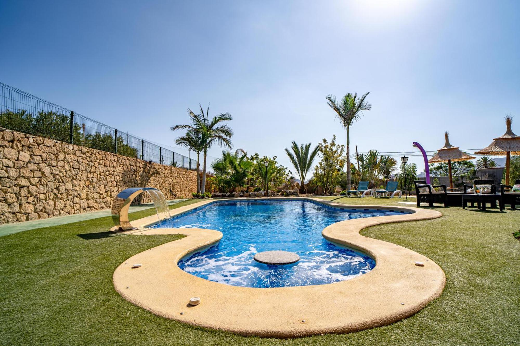Villa Adelina En Turre, Almeria, Villa De Lujo Con Piscina Privada Cerca De Las Playas De Mojacar Eksteriør bilde